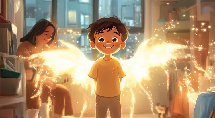 Meleklerin Yardım Ettiği Çocuk