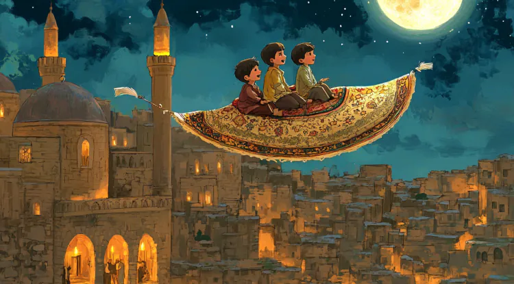 Mardin'de Uçan Halı