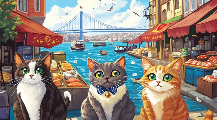Japon Kedinin İstanbul Macerası