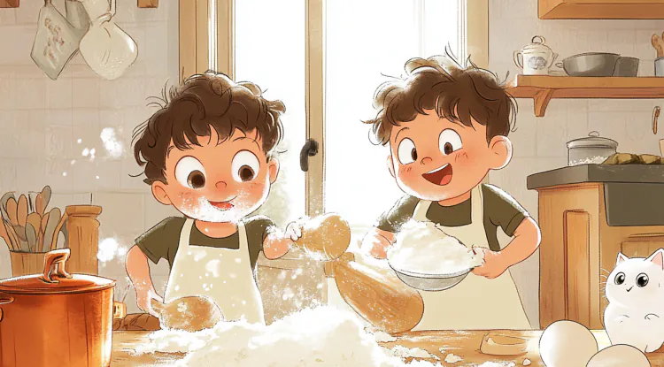 Yaramaz İkizler Mutfakta