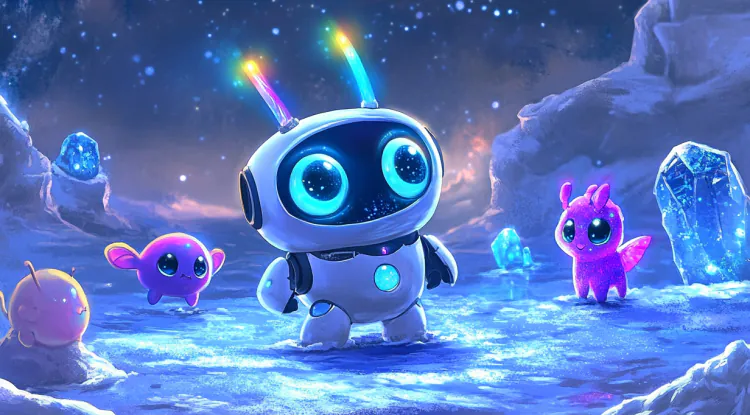 Yıldız Tozu Toplayan Robot