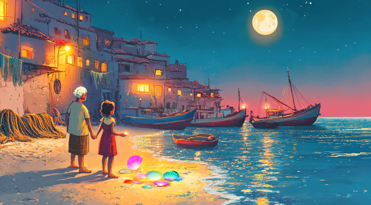 Yaz Mevsiminde Deniz Kabukları