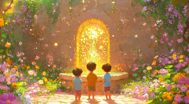 Üç Kardeşin Gizli Bahçesi