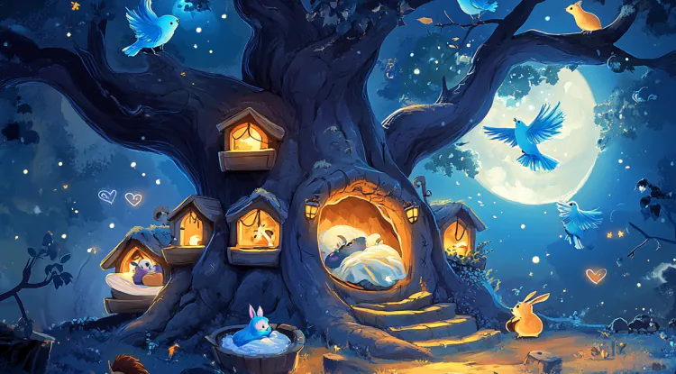 Uyuyan Ormanın Ninni Kuşları