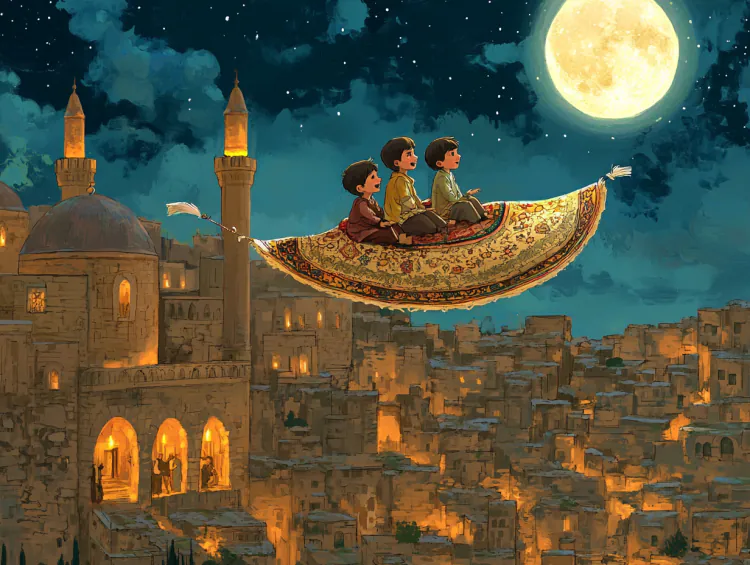 Mardin'de Uçan Halı