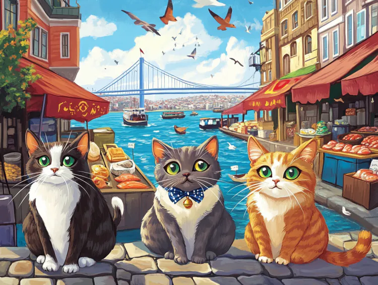 Japon Kedinin İstanbul Macerası