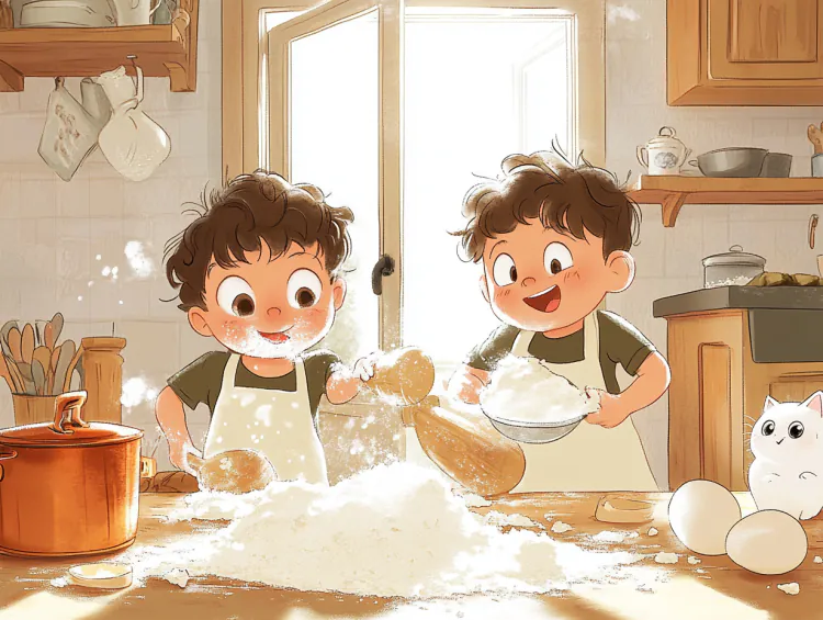 Yaramaz İkizler Mutfakta