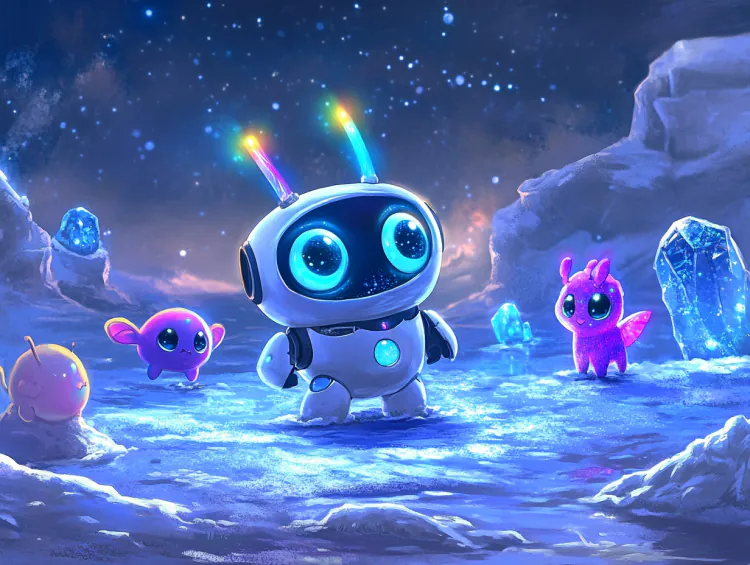 Yıldız Tozu Toplayan Robot