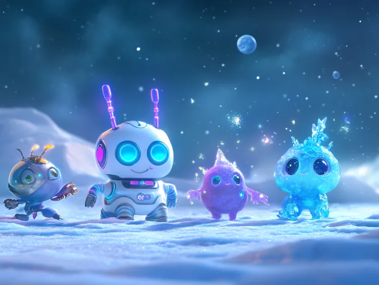 Yıldız Tozu Toplayan Robot - Masal Oku