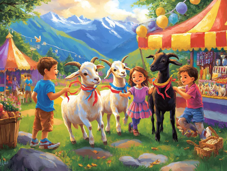 İnatçı Keçiler ile Afacan Çocuklar - Masal Oku