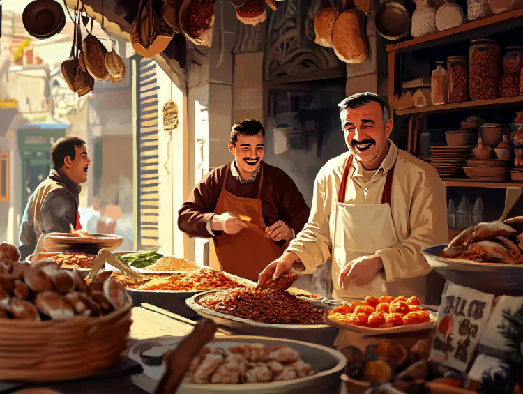 Çok Gülen Çiğköfteci - Masal Oku