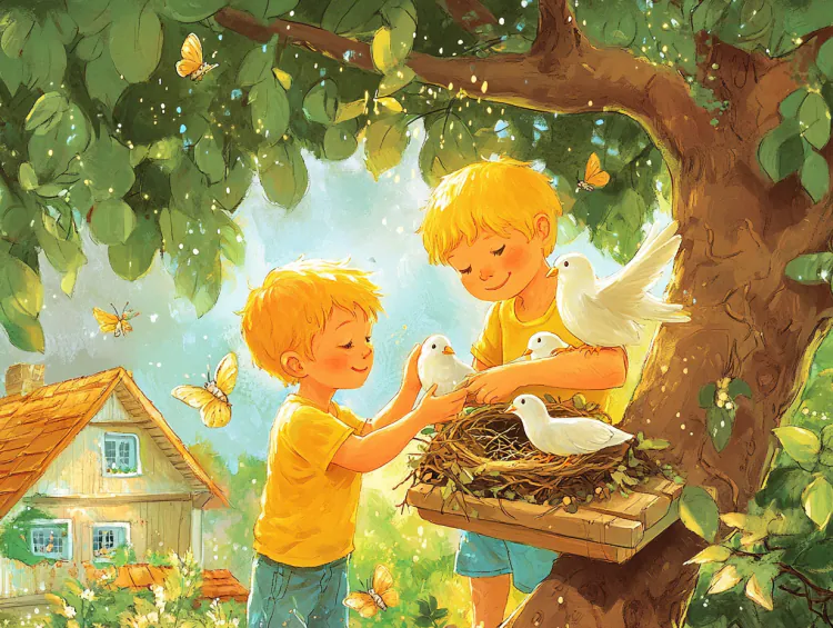 Güvercin Yuvası ve İki Küçük Kardeş