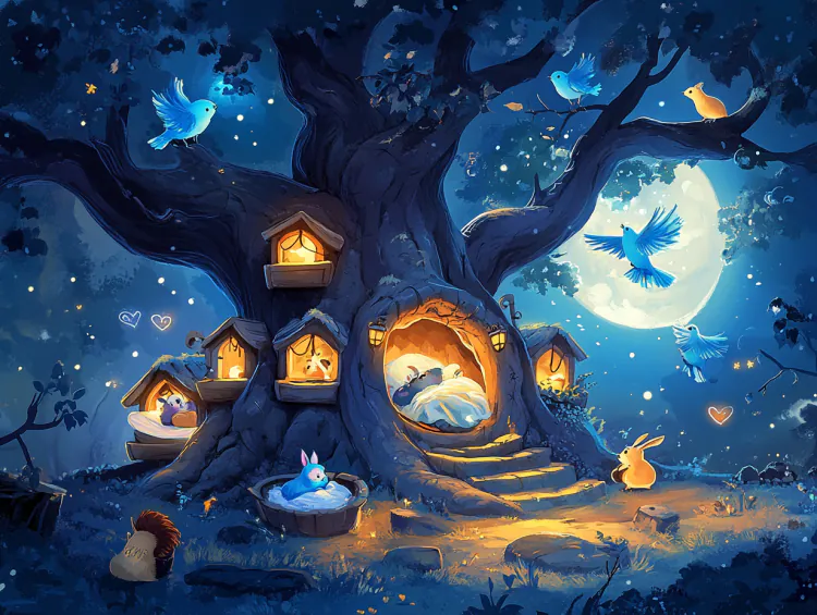 Uyuyan Ormanın Ninni Kuşları