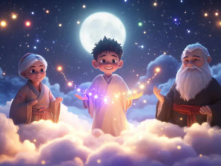 Işık Saçan Tesbih Taneleri