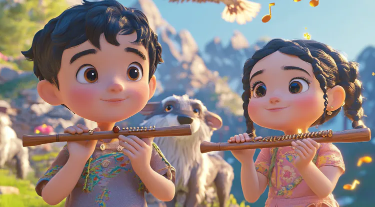 Dağların Şarkısı ve Çoban Çocuklar