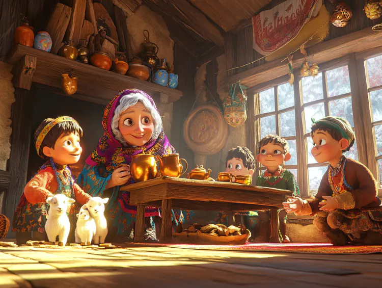 Sevgi Çiçeği Peşinde - Masal Oku