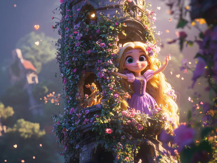 Rapunzel - Masal Oku