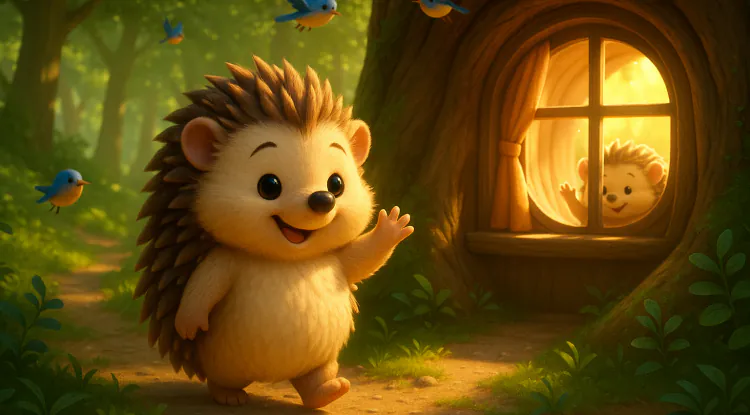 Minik Kirpi ve Macerası