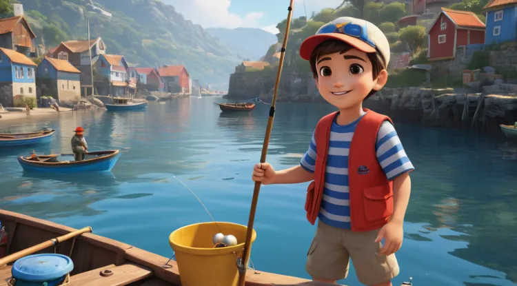 Sabırlı Minik Balıkçı