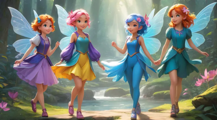 Peri Dostlar ve Kristal Asa