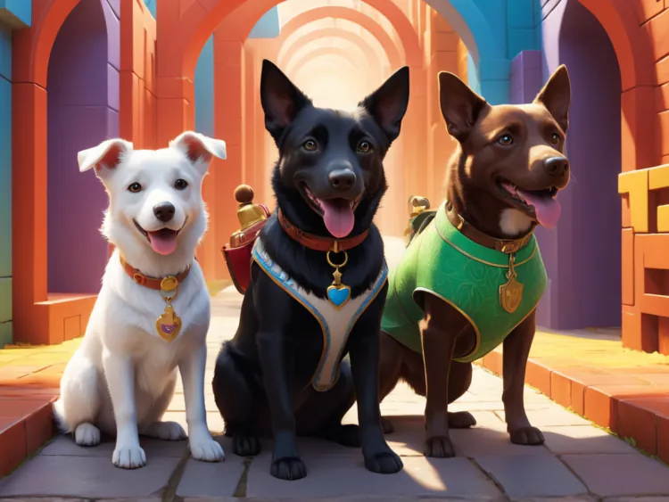 Köpek Dostlar Labirentte