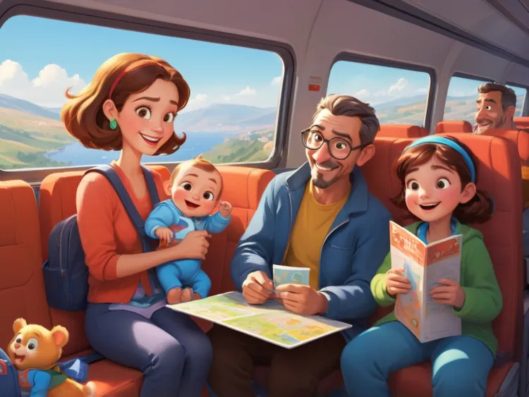 Neşeli Otobüs Yolculuğu