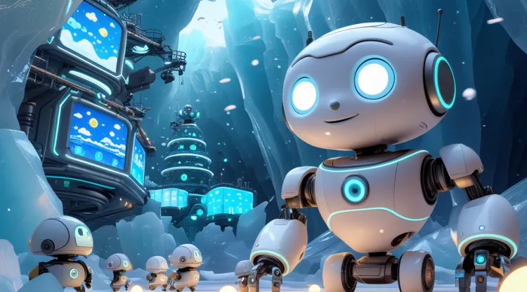 Buzul Şehrinin Robotları