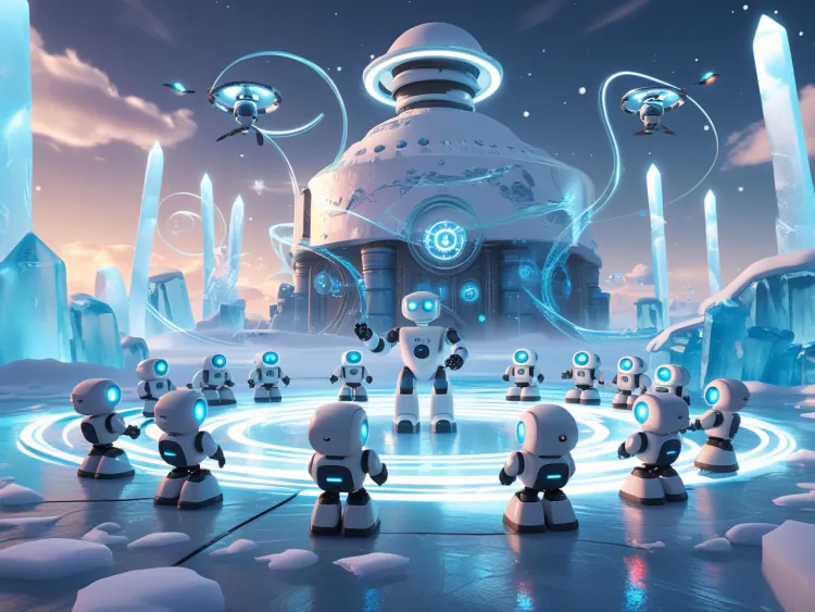 Buzul Şehrinin Robotları - Masal Oku