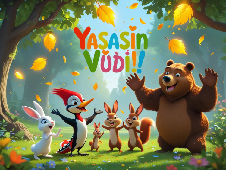 Siyah Ağaçkakan Vudi - Masal Oku