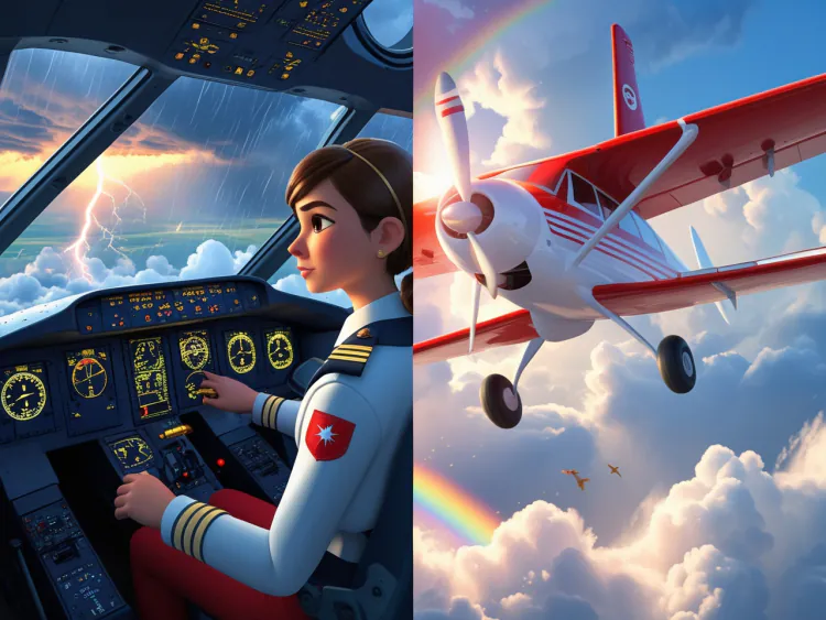 Genç Pilot Görev Başında - Masal Oku