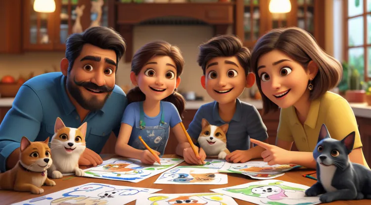 Patili Dostlara Yardım Masalı