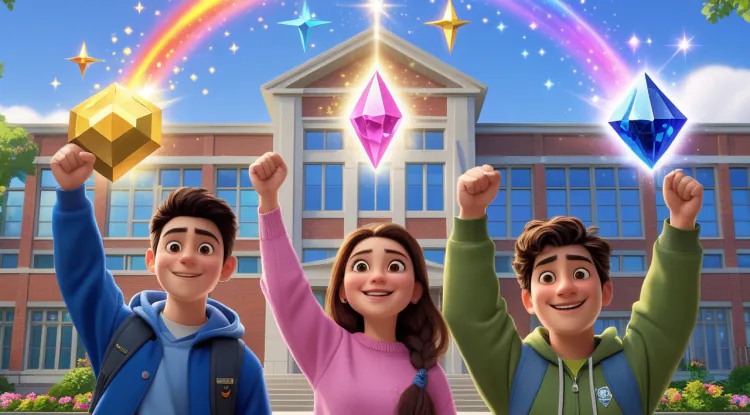 Üç Arkadaşın Okul Macerası