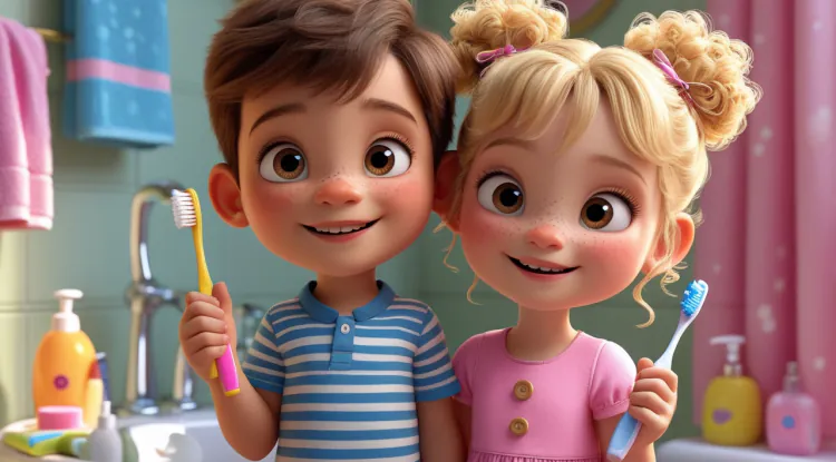 Temizlik Şampiyonu Kardeşler