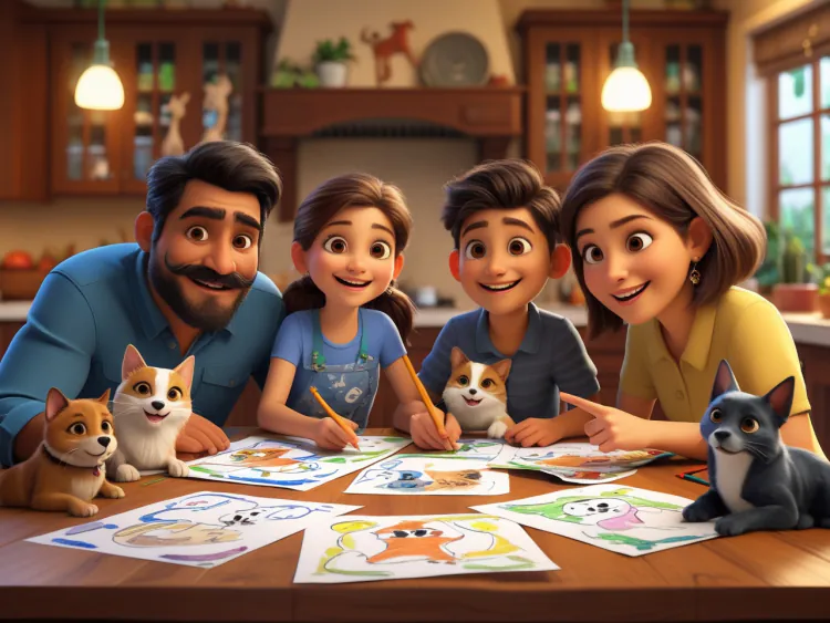 Patili Dostlara Yardım Masalı