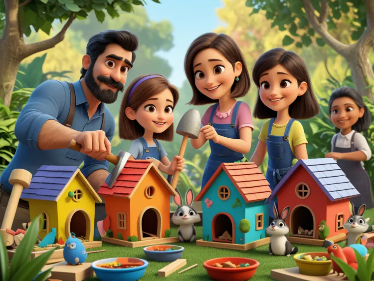 Patili Dostlara Yardım Masalı - Masal Oku