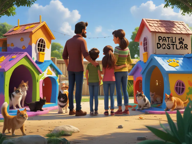 Patili Dostlara Yardım Masalı - Masal Oku