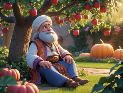 Daldan Düşen Elma Masalı