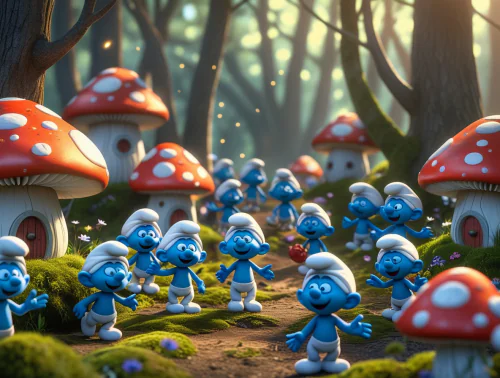 Şirinler Köyü Masalı