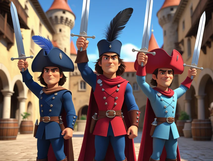 Üç Silahşörler ve Kraliçe