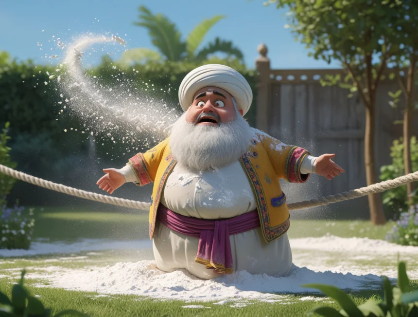 Nasreddin Hoca İpe Un Sermek - Masal Oku