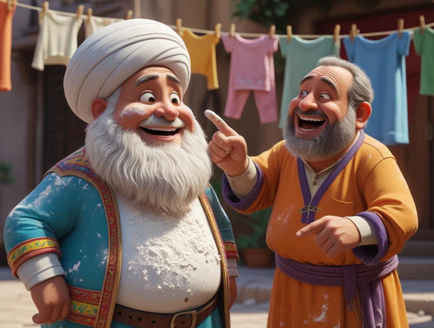 Nasreddin Hoca İpe Un Sermek - Masal Oku