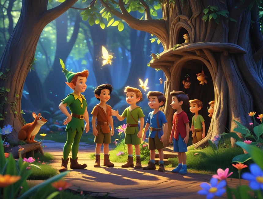 Peter Pan ve Siyah Korsan - Masal Oku