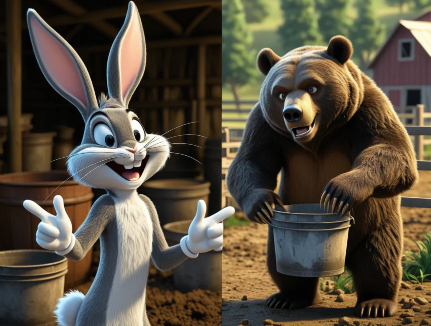 Bugs Bunny ve Havuç Tarlası - Masal Oku