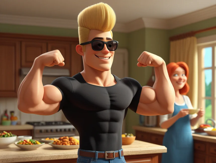 Kaslı Johnny Bravo