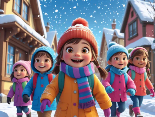 Minik Kalpler ve Kış Mevsimi