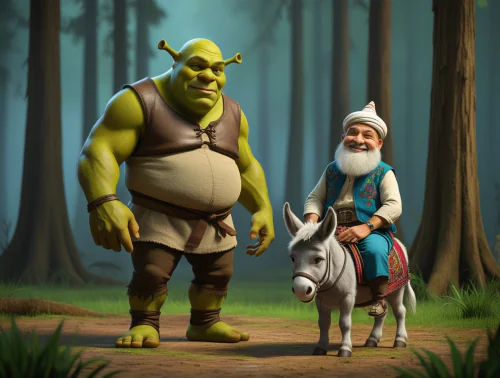 Nasreddin Hoca ve Şrek