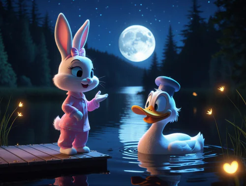 Havuçları Biten Tavşan