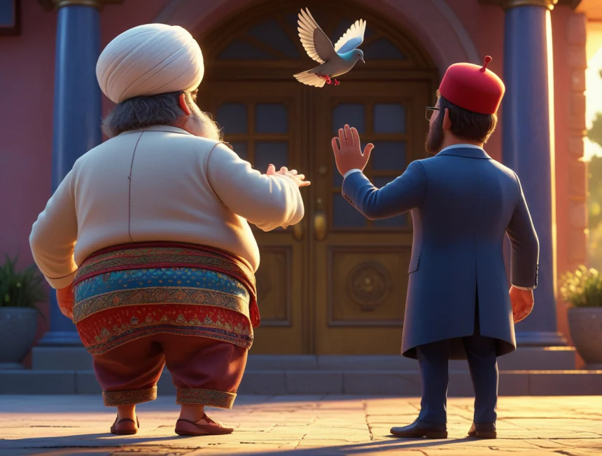 Nasreddin Hoca ve Şekilli Yazı - Masal Oku