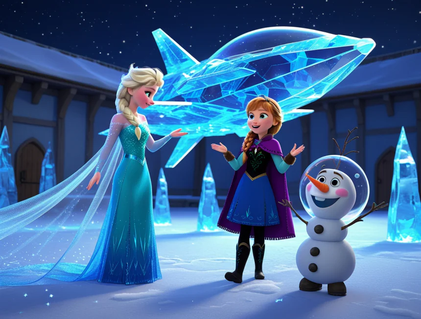 Elsa ve Uzay Yolculuğu