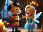 Çizmeli Kedi ile Su Perisi